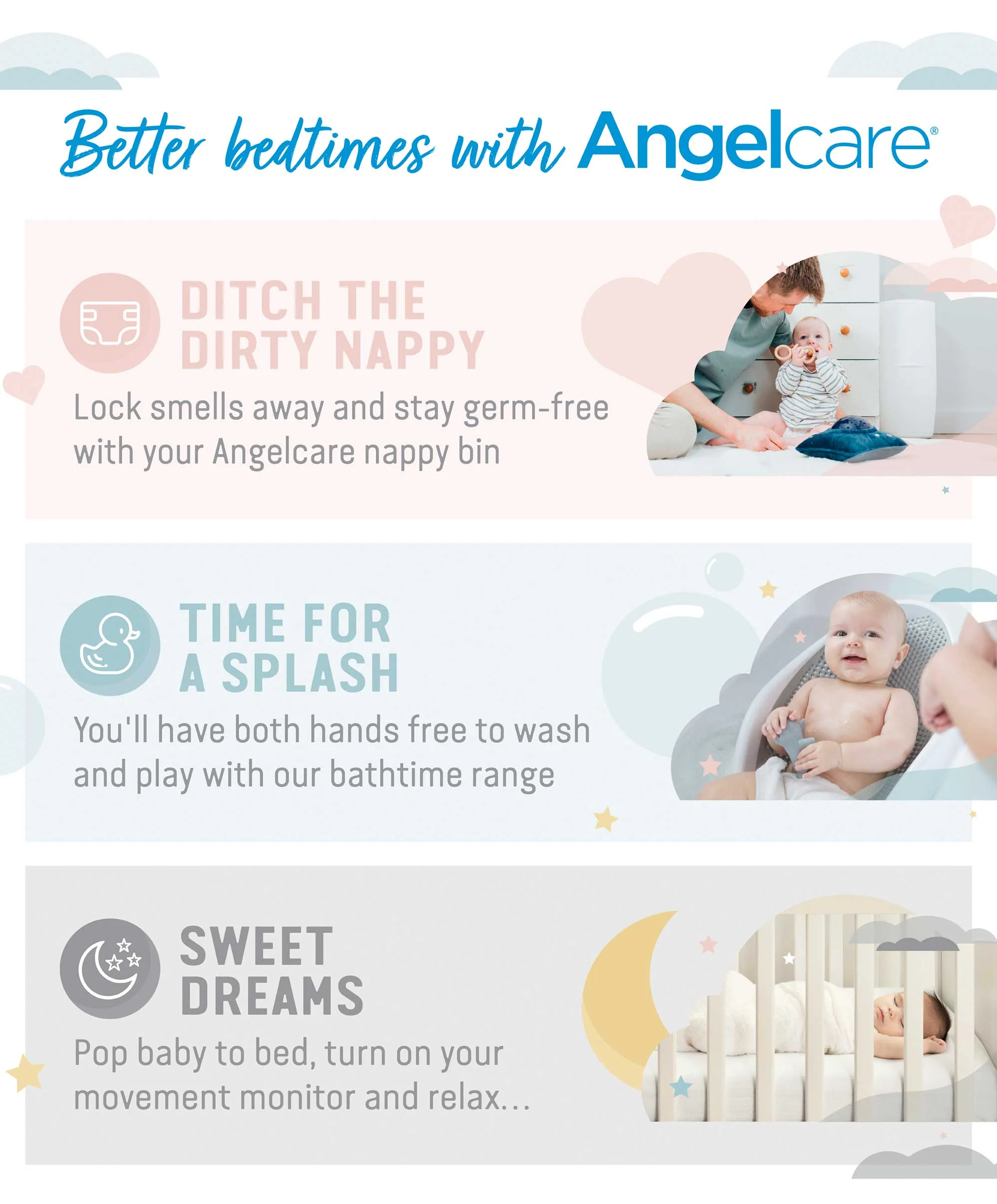 Angelcare Soft Touch Baby Bath Support - Pink - Image 16