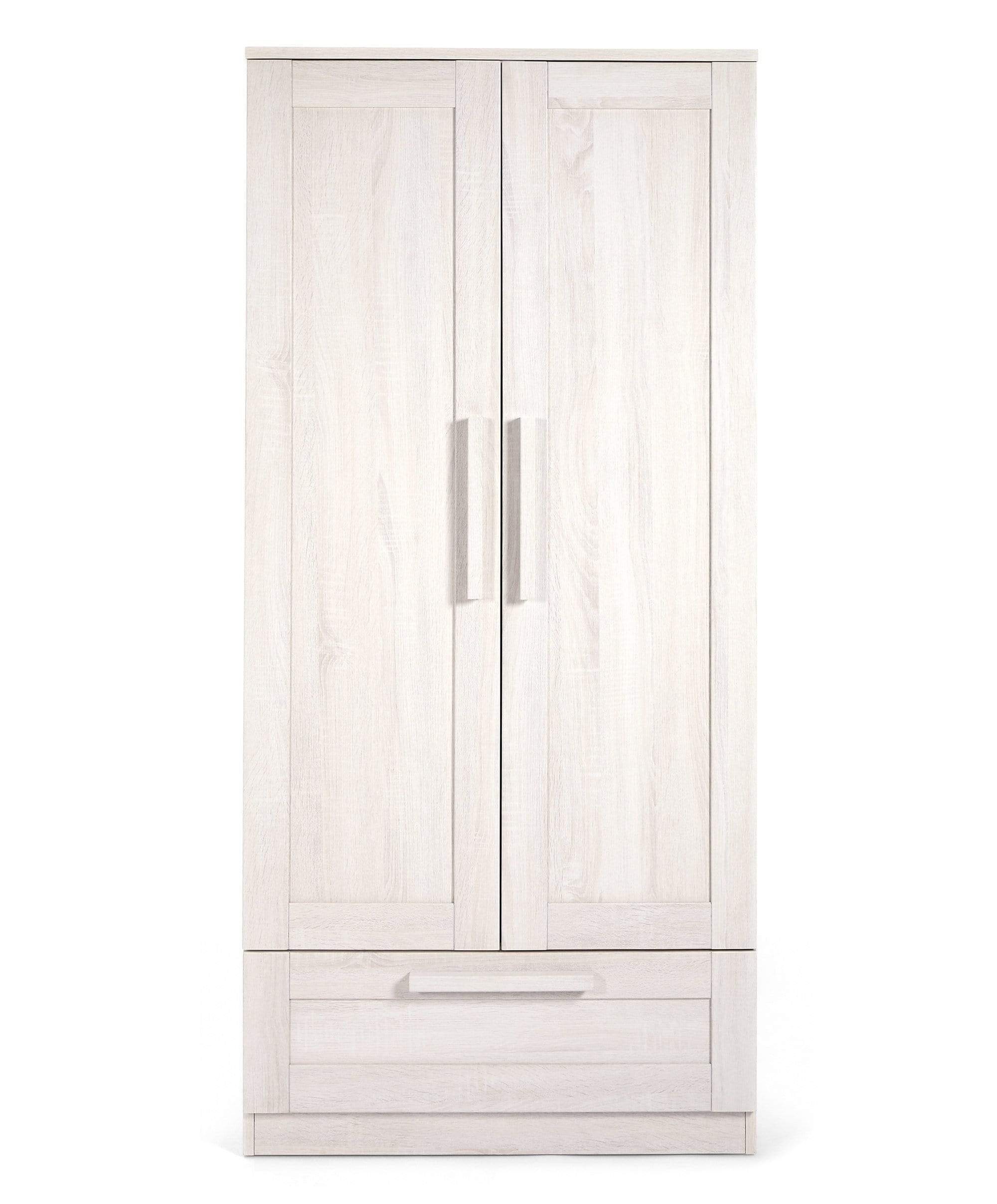 Atlas 3 Piece Small Cotbed Range with Dresser Changer & Wardrobe - White - Image 11
