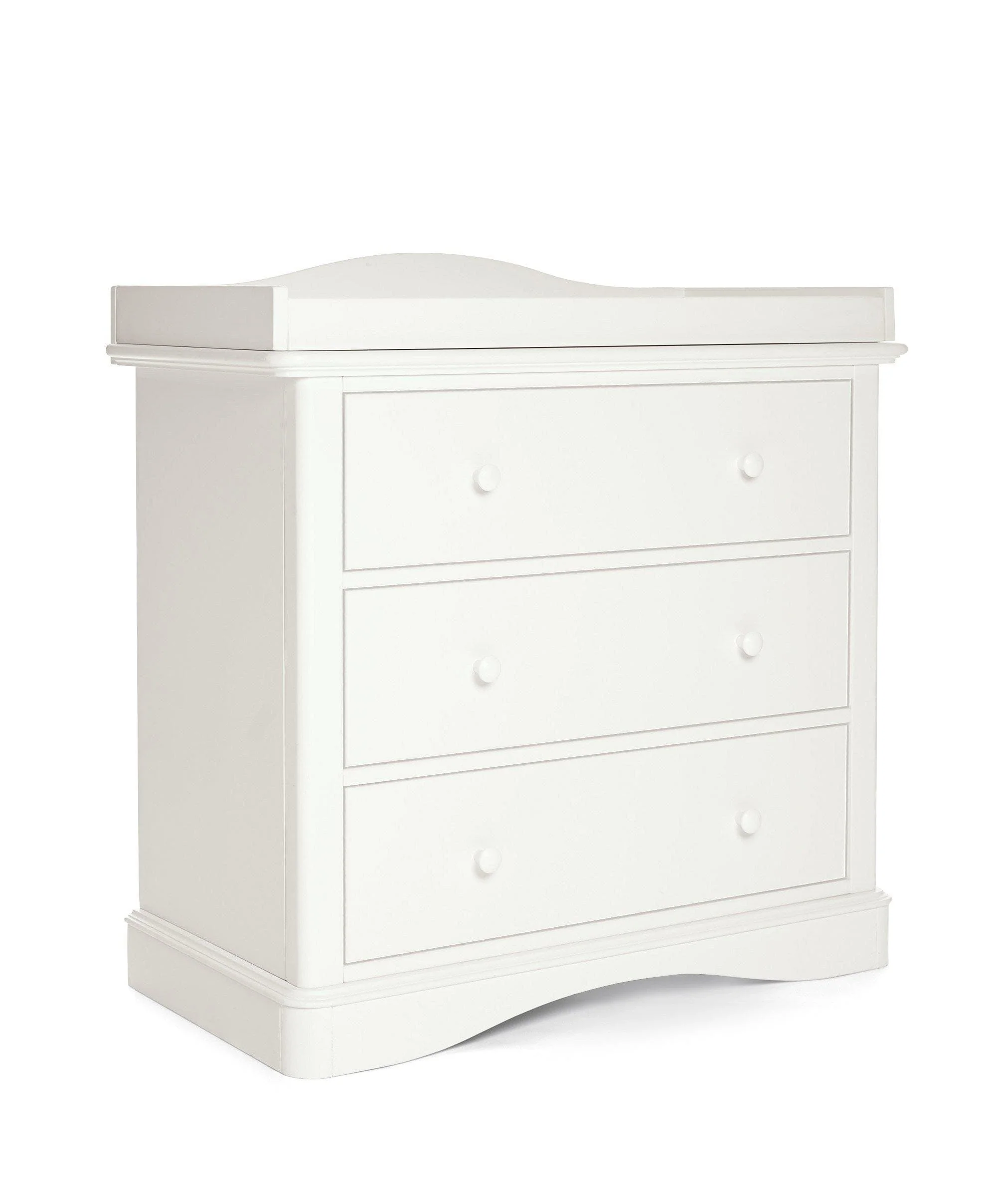 Flyn 3 Piece Cotbed Range with Dresser Changer & Wardrobe - White - Image 11