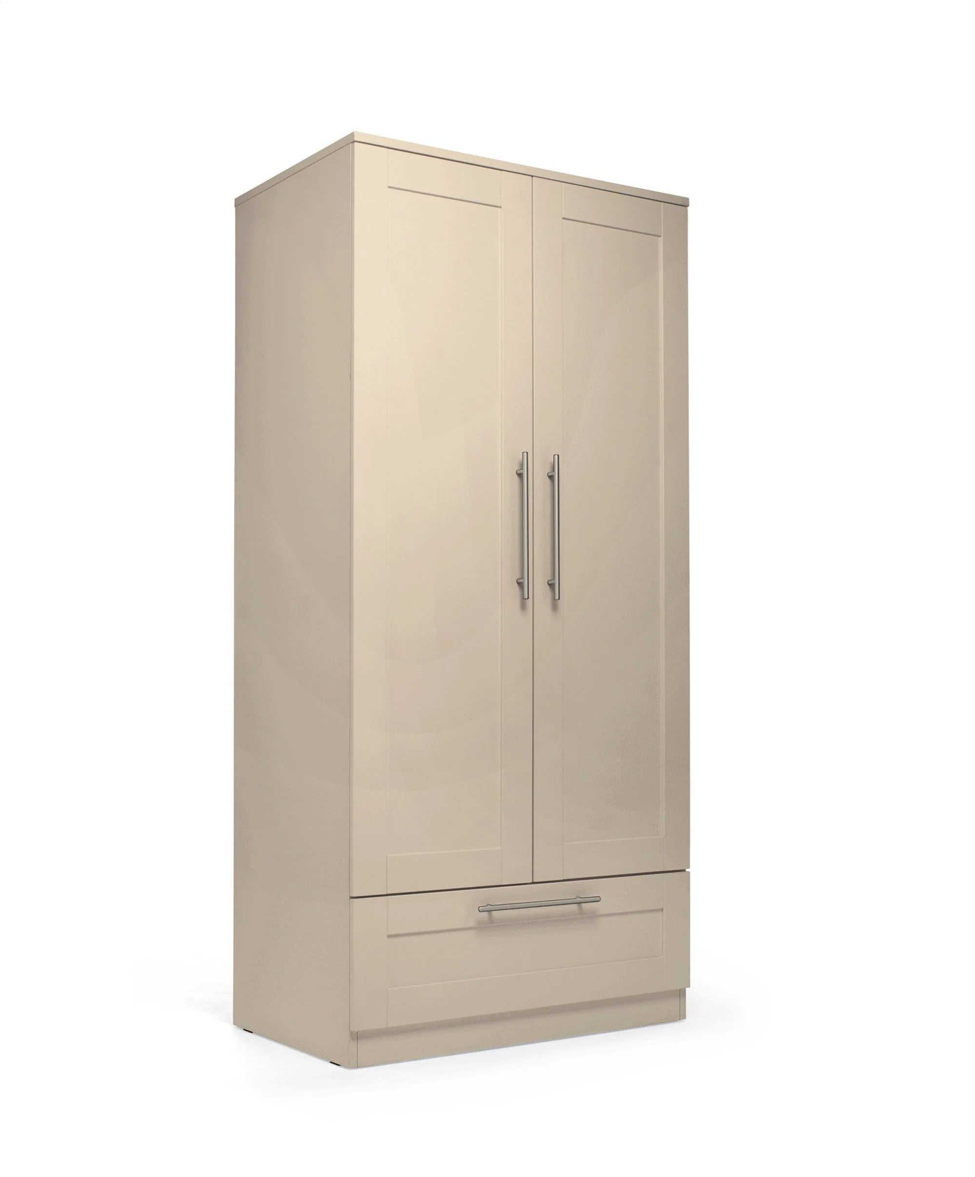 Hampden 3 Piece Cotbed Range with Dresser Changer & Wardrobe - Cashmere - Image 11