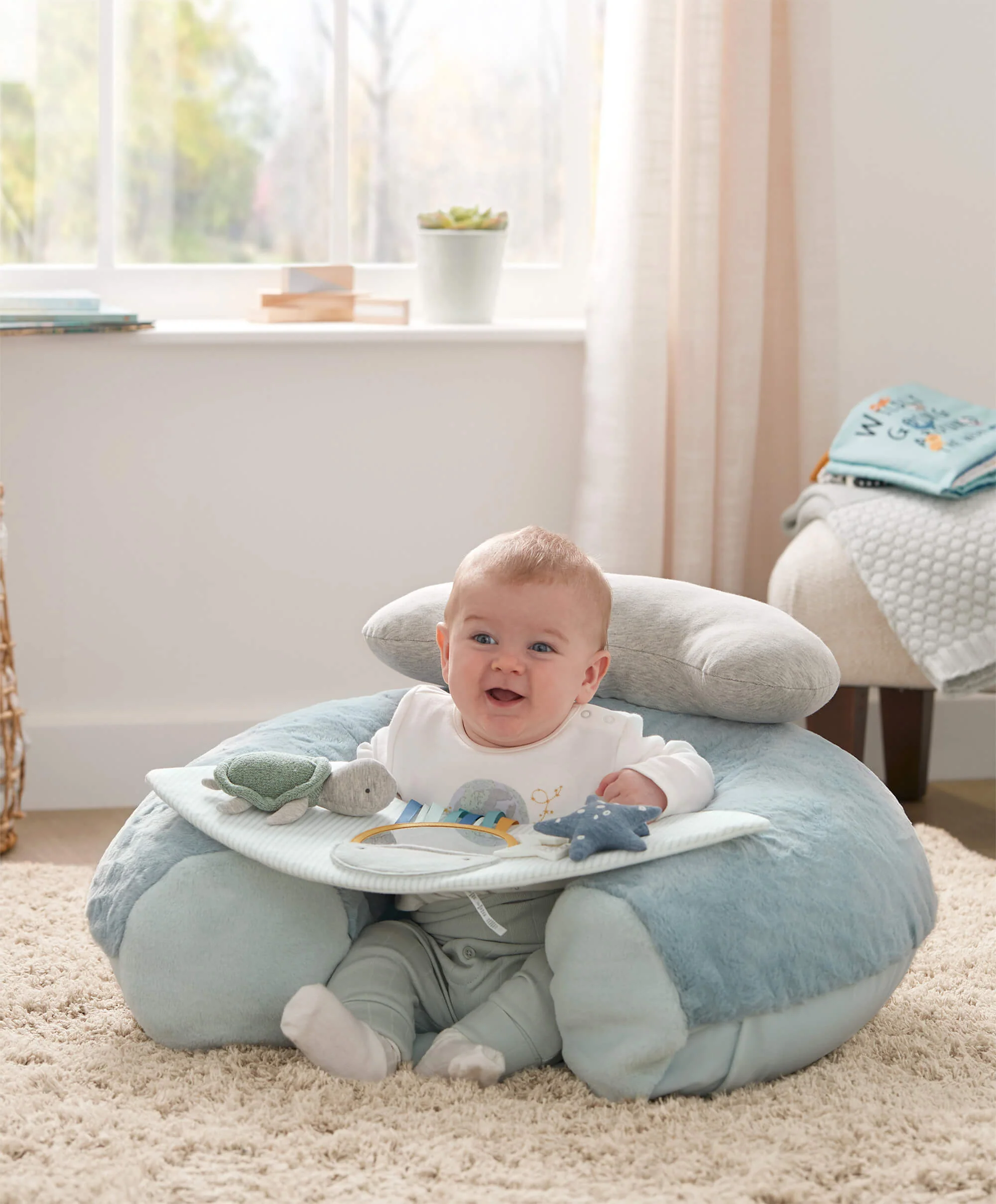 Sit & Play Interactive Floor Seat - Welcome to the World Under the Sea - Image 3