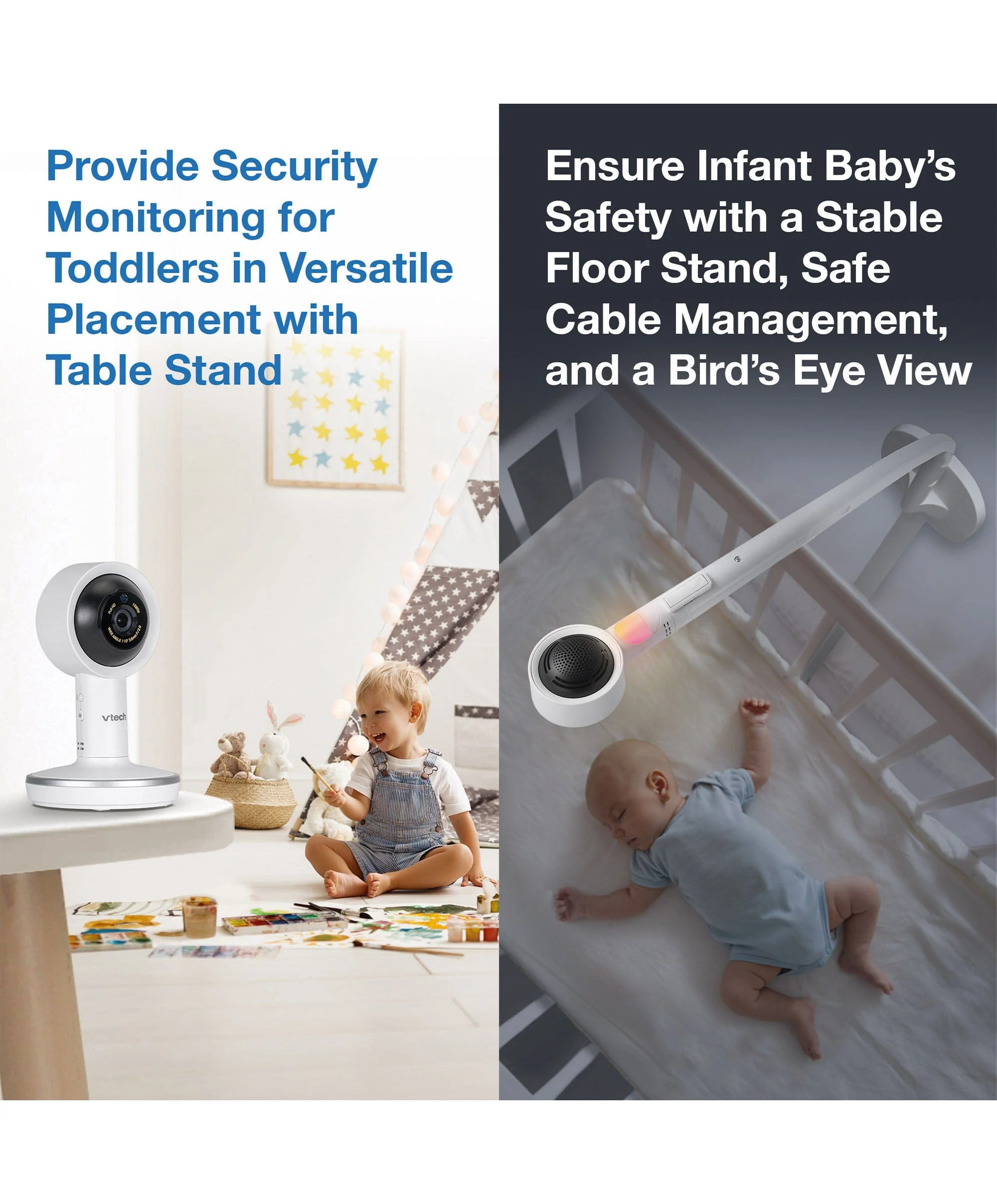 VTech RM7787HD 7” Over-The-Cot Smart Monitor - Image 6
